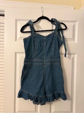 Size 4 Bebe denim romper